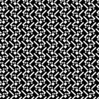 Random diagonal black and white pattern background - monochrome abstract seamless repeating vector graphic