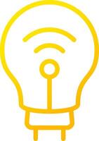 Smart Light Creative Icon Design vector