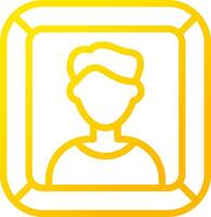 Portrait Creative Icon Design vector