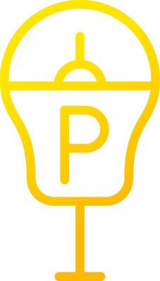Parking Meter Creative Icon Design