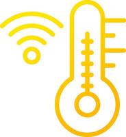 Thermostat Creative Icon Design vector