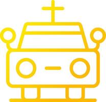 Hearse Creative Icon Design vector