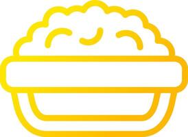 Mac N Cheese Creative Icon Design vector