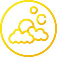 Weather Creative Icon Design vector