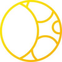 Moonphase Creative Icon Design vector