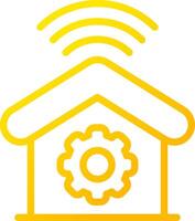 Home Automation Creative Icon Design vector