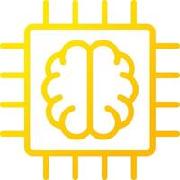 Super Brain Creative Icon Design vector