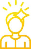 Suffering Creative Icon Design vector