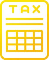 Tax Benefits Creative Icon Design vector