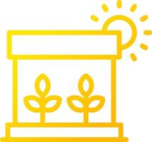 Hydroponic Technology Creative Icon Design vector