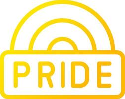 Pride Creative Icon Design vector