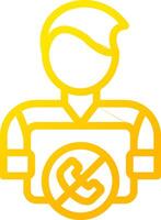 Contactless Delivery Creative Icon Design vector