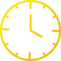 Clock Creative Icon Design vector