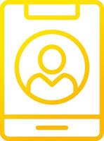 Contact Creative Icon Design vector