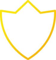 Line Yellow Gradient Design vector