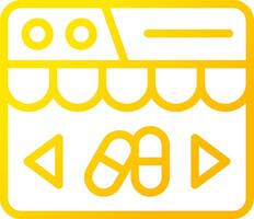 Wide Selection Of Products Creative Icon Design vector