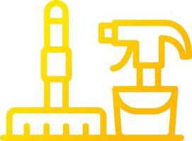 Cleaning Service Creative Icon Design vector