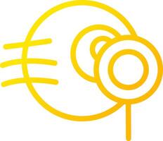 Ophthalmology Creative Icon Design vector