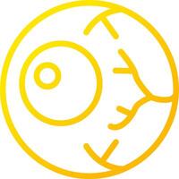Eyeball Creative Icon Design vector
