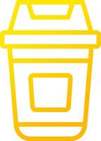 Dustpan Creative Icon Design vector