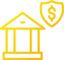 Banking Security Creative Icon Design vector