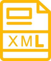 XML Creative Icon Design vector
