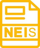 NEIS Creative Icon Design vector