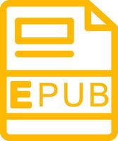 EPUB Creative Icon Design vector