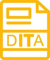 DITA Creative Icon Design vector