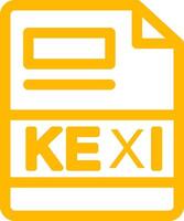 KEXI Creative Icon Design vector