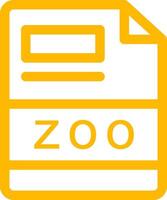 zoo creativo icono diseño vector