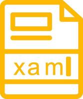 xaml creativo icono diseño vector