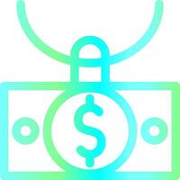 diseño de icono creativo de lavado de dinero vector