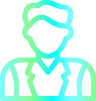 Salesman Creative Icon Design vector