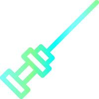 Fencing Creative Icon Design vector