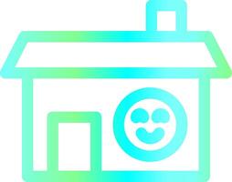 Happy Home Creative Icon Design vector