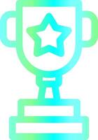 Trophy Creative Icon Design vector