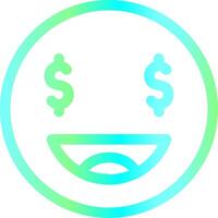 Greedy Creative Icon Design vector