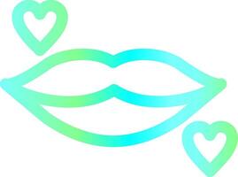 Lips Creative Icon Design vector