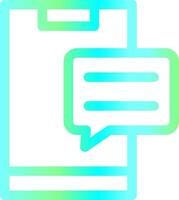Chat Creative Icon Design vector