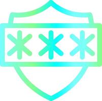 Password Creative Icon Design vector