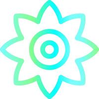Flower Creative Icon Design vector