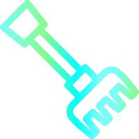Rake Creative Icon Design vector
