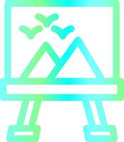 Canvas Creative Icon Design vector