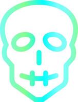 diseño de icono creativo de calavera vector