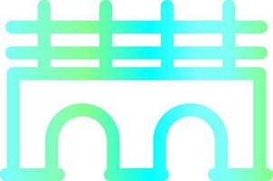 Bridge Creative Icon Design vector