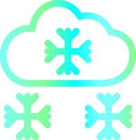 Snowy Creative Icon Design vector