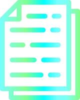 Papers Creative Icon Design vector
