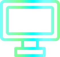 Monitor Creative Icon Design vector