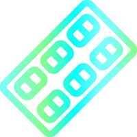 Pills Creative Icon Design vector